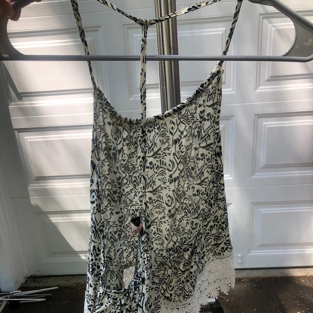 Top with open back